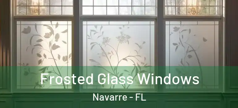 Frosted Glass Windows Navarre - FL