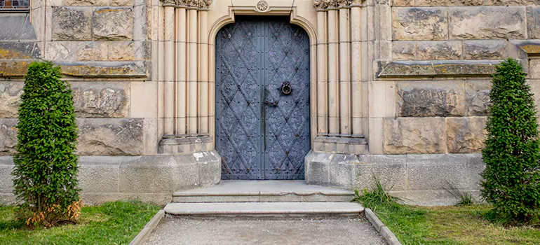 Traditional Double Front Doors in Navarre, FL